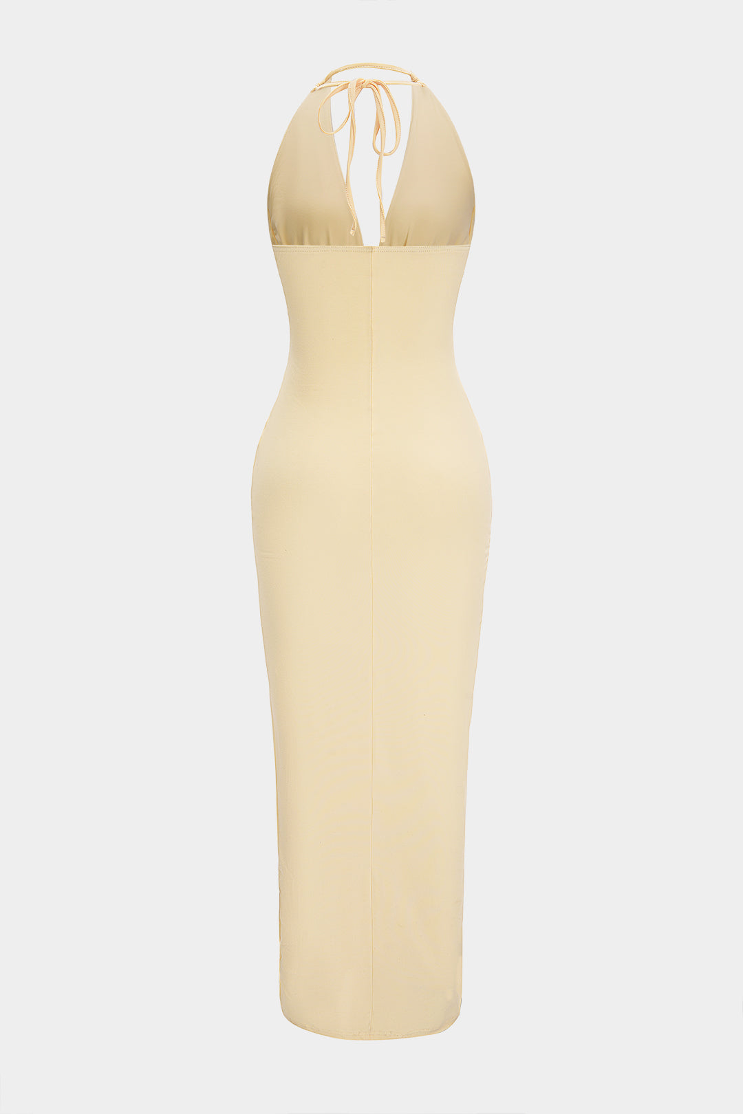 V-Neck Corset Sleeveless Maxi Dress
