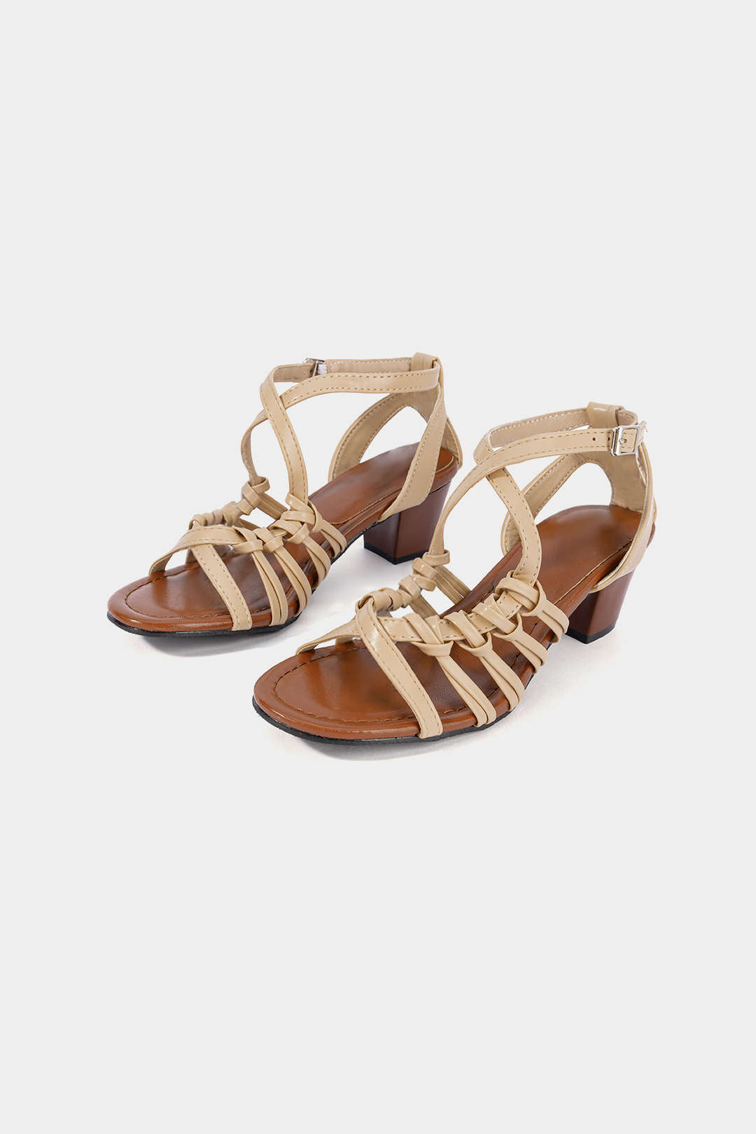Gewebte offene Sandalen