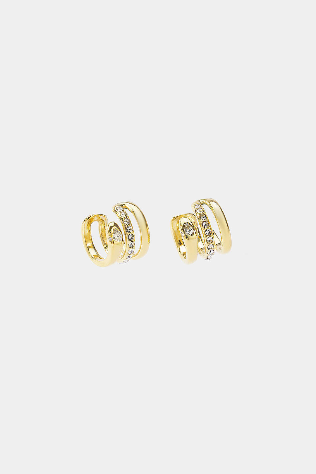 Alloy Rhinestone Earrings