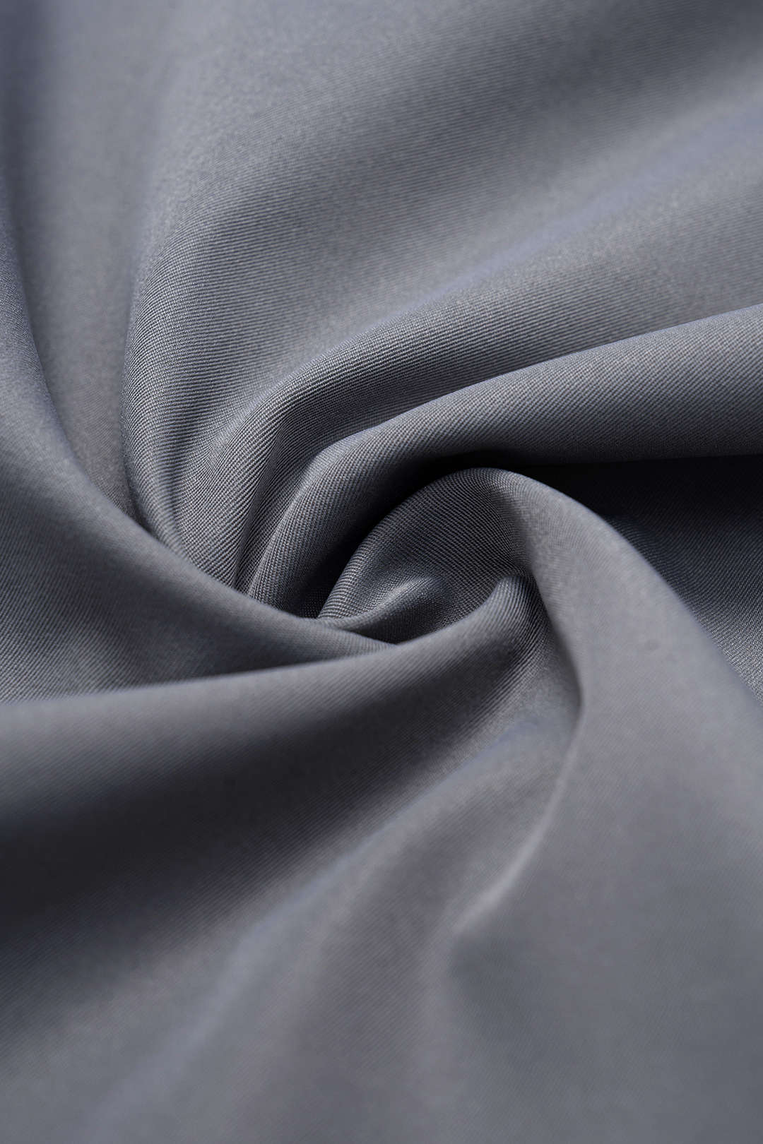 Einfarbige geraffte Hose mit Reißverschluss und hoher Taille