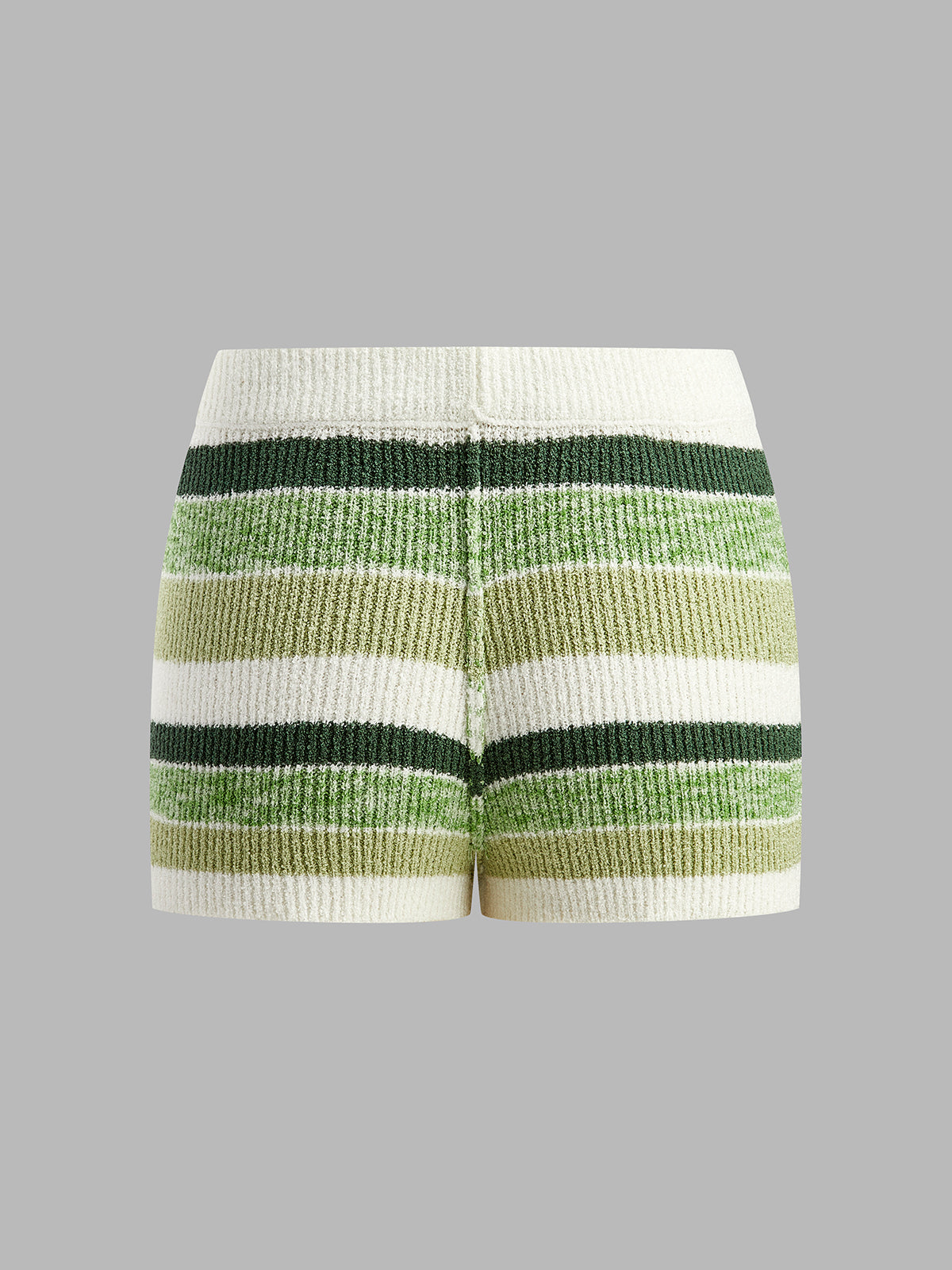 Striped Knit Shorts