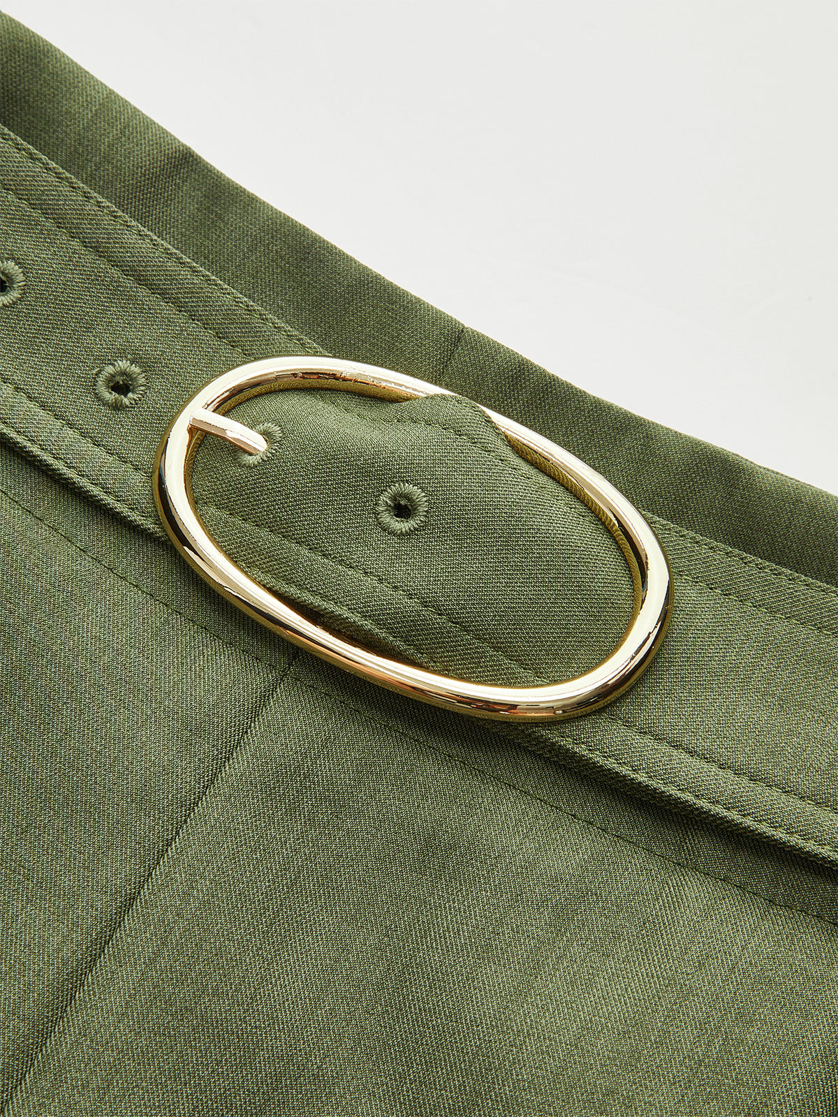 Belted Pocket Shorts