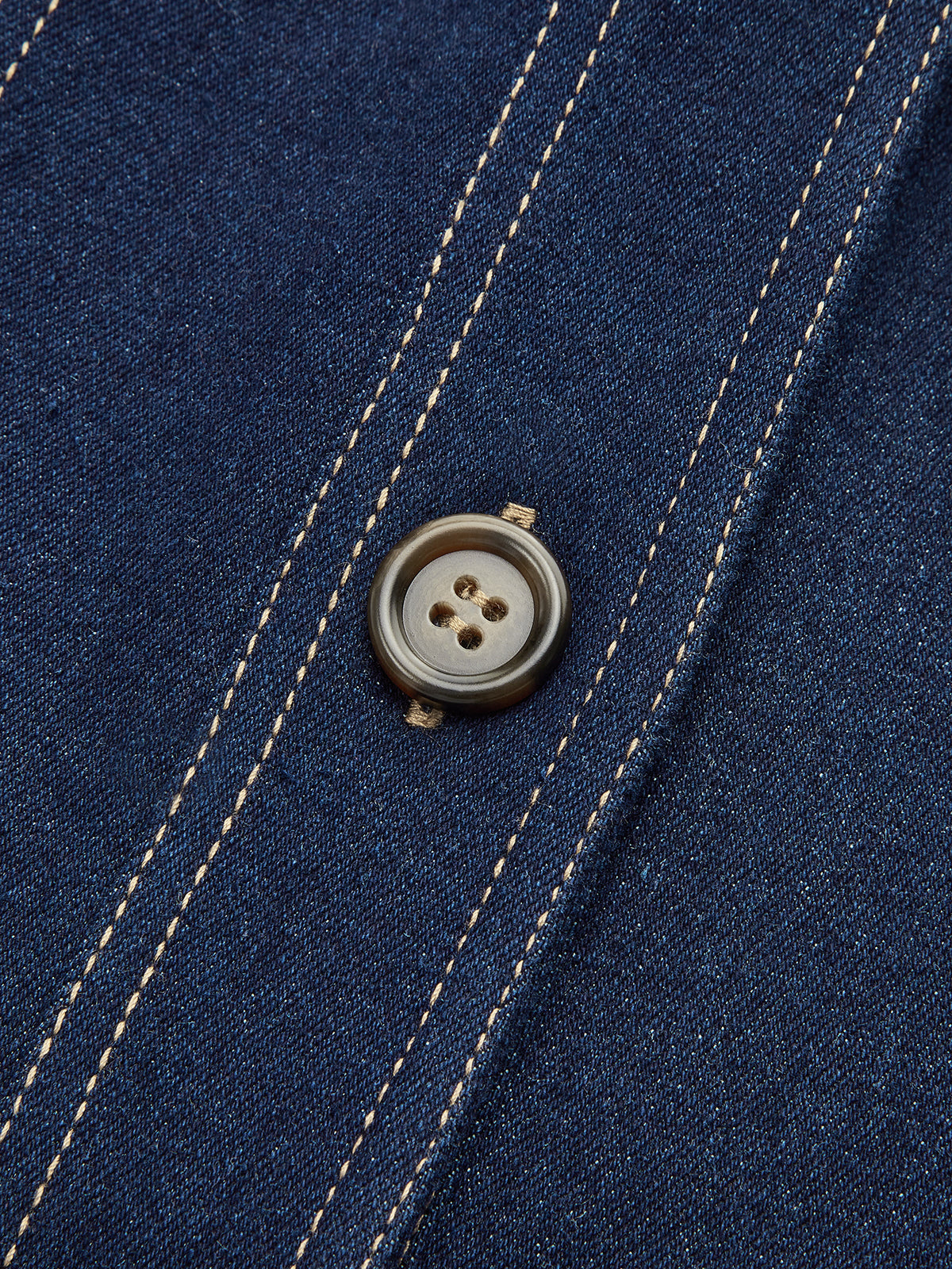 Contrast Stitch Denim Jacket