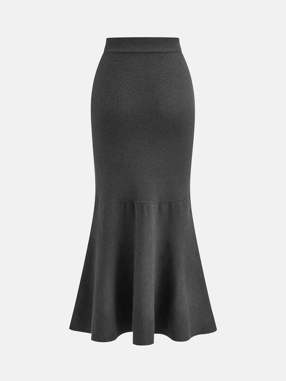 Knit Mermaid Midi Skirt
