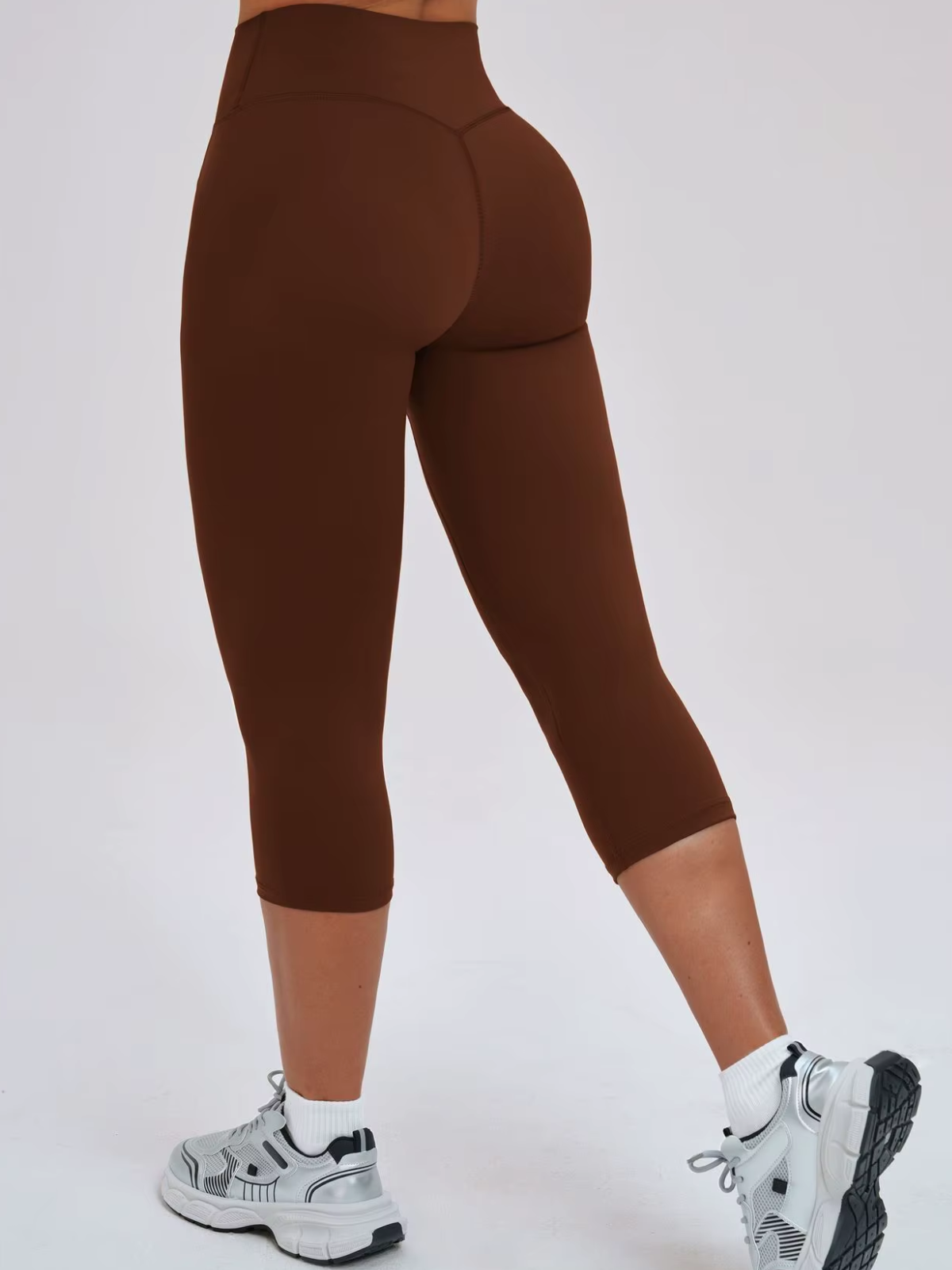 High Waist Capri Leggings Sculpting