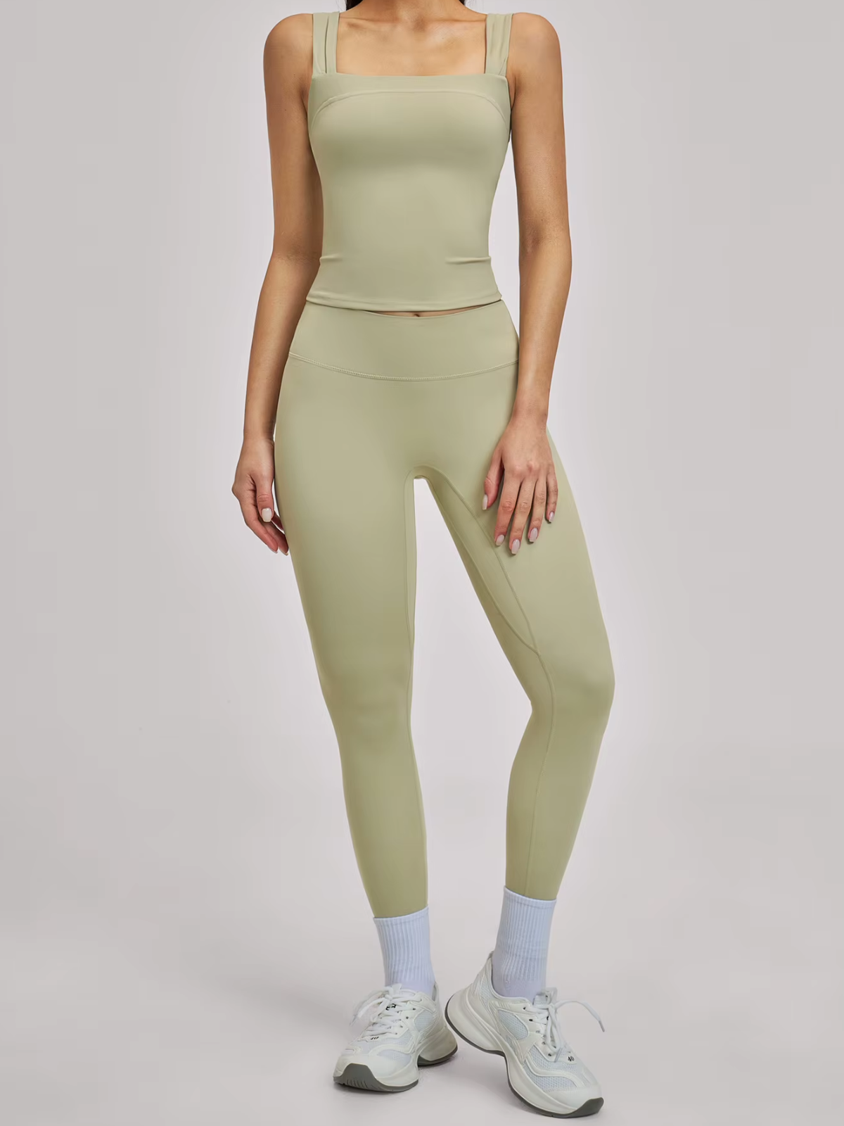High Waist Sculpting Lift Full Length Leggings