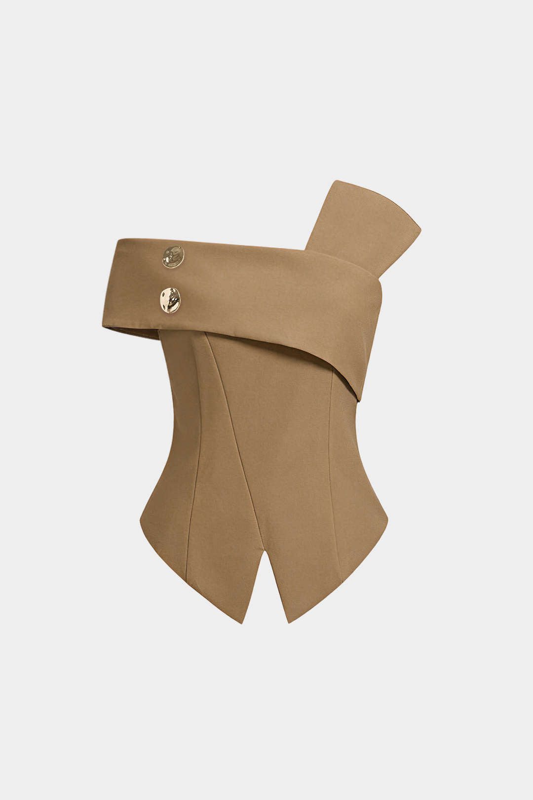 Asymmetrisches One-Shoulder-Tanktop