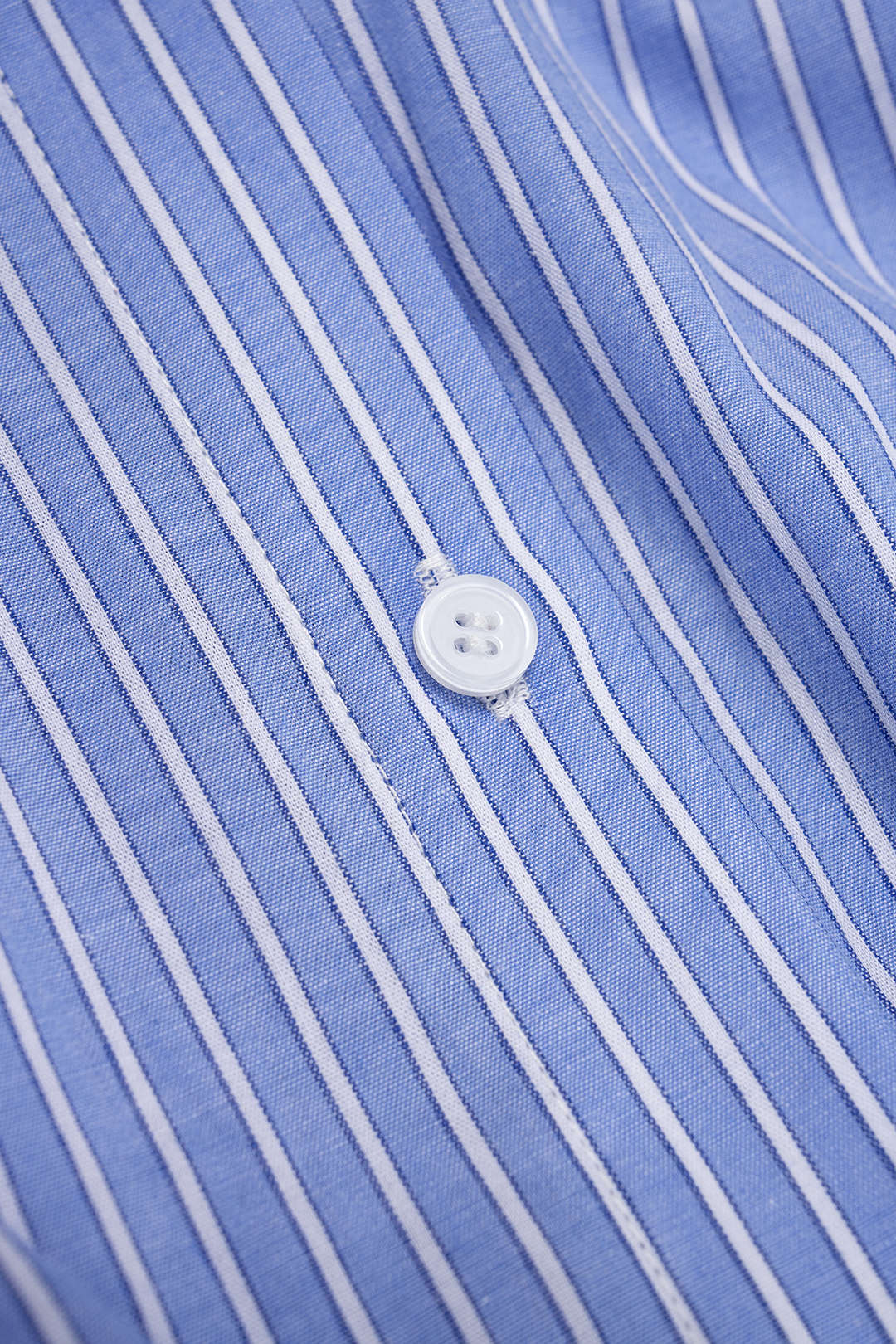 Stripes Print Tie-Back Long-Sleeve Shirt