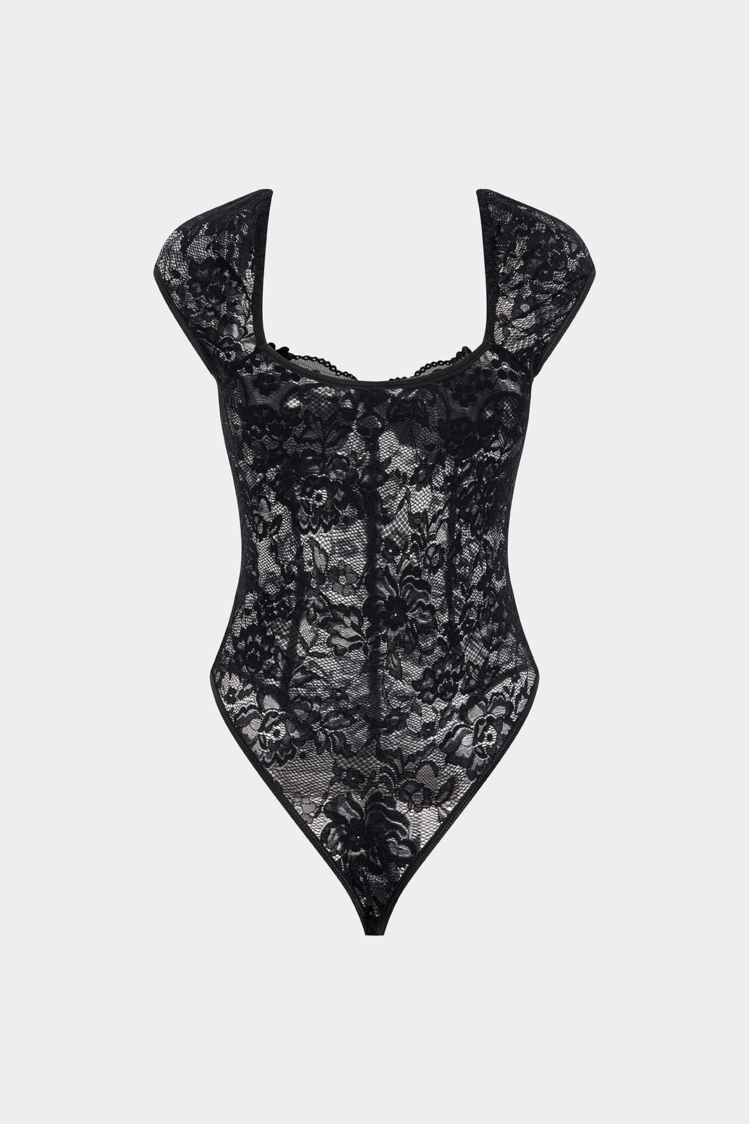Spitzenkorsett Ärmelloser Body
