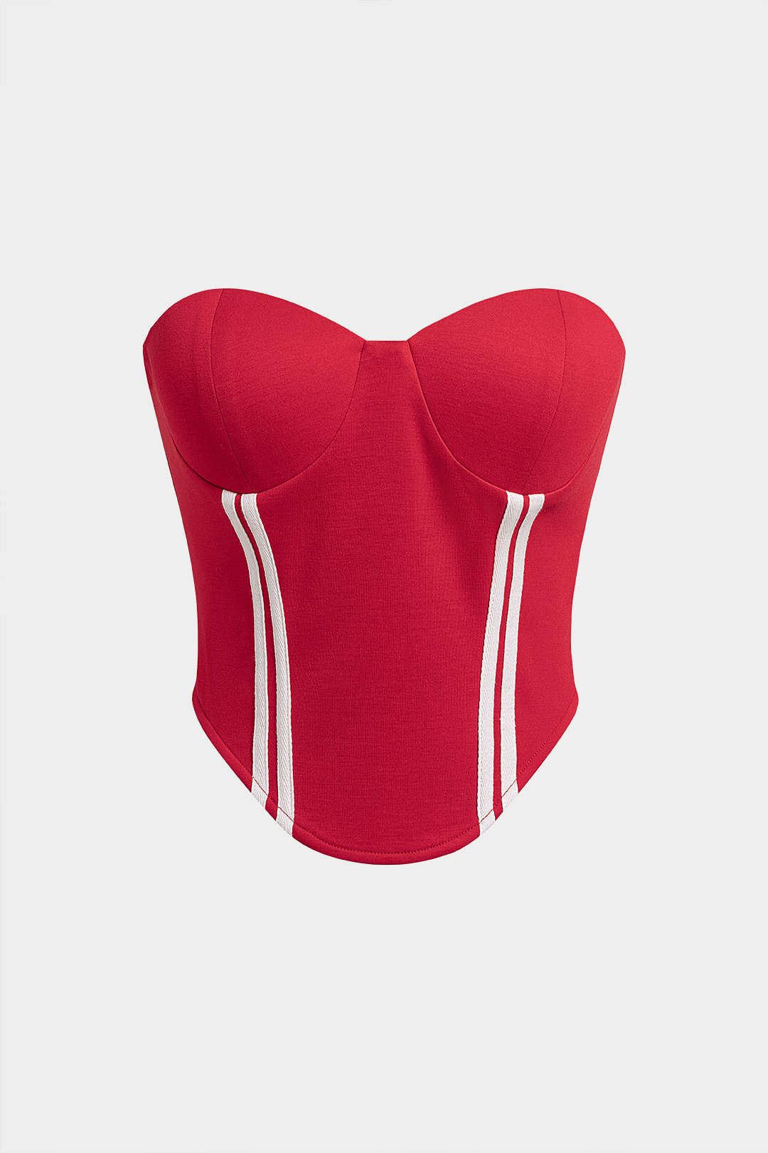 Gestreiftes Bandeau-Top