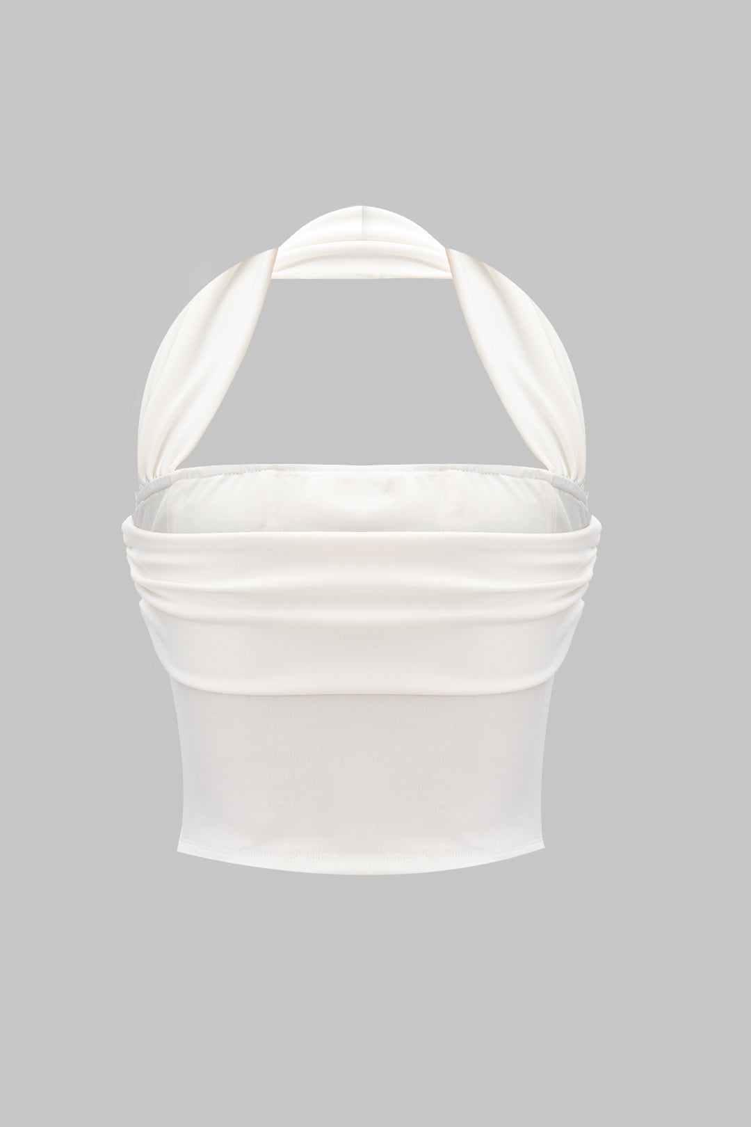 Halter Neck Ruched Top