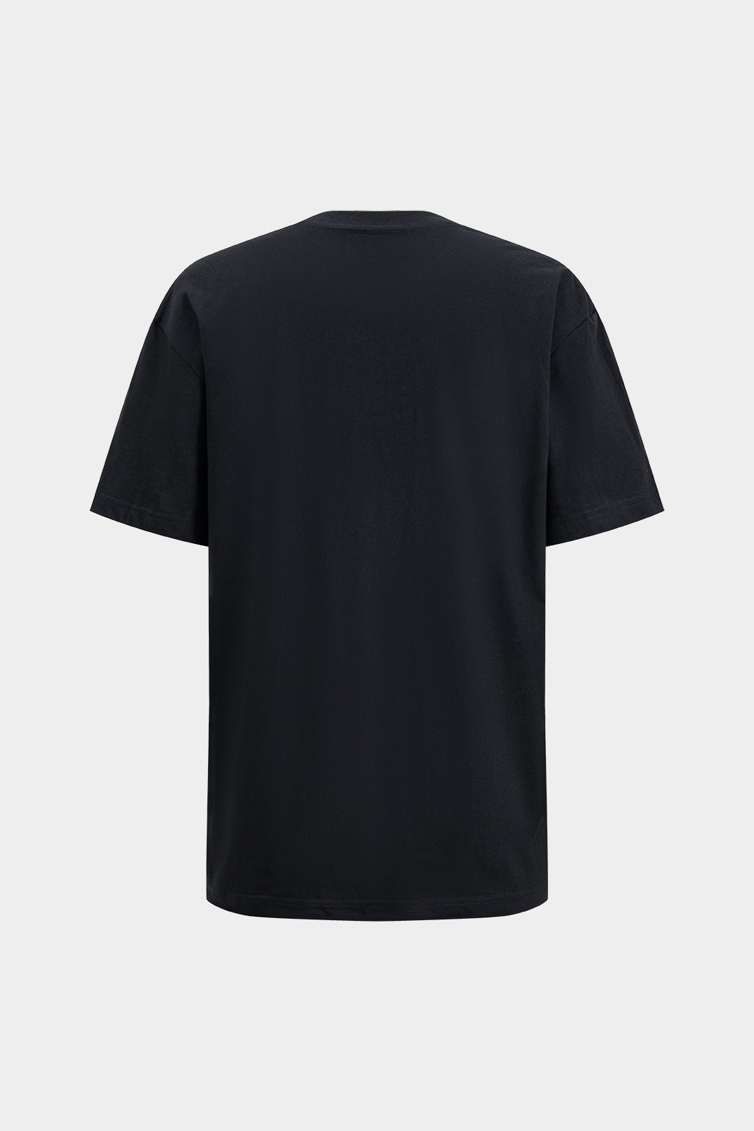 T-shirt col rond à manches courtes avec strass