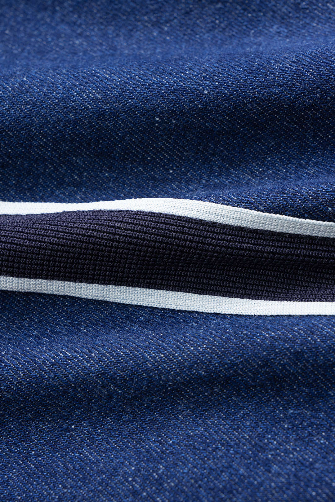 Denim-Reißverschluss-Außenbekleidung