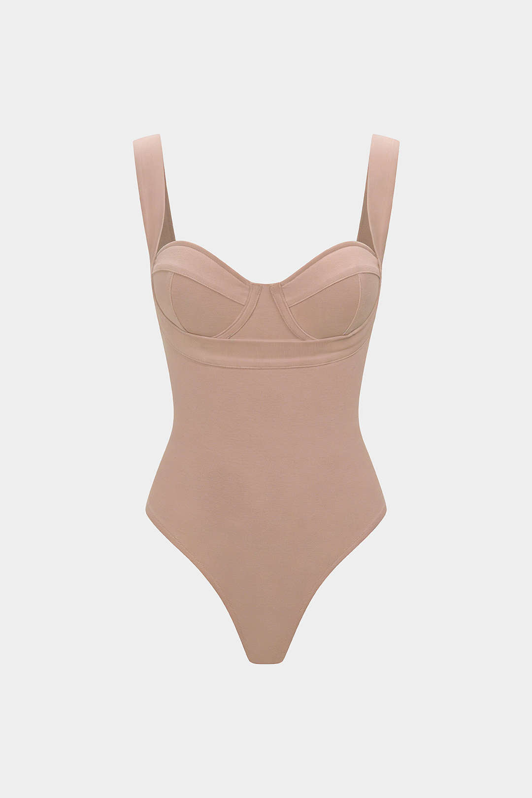 Solid Slip Sleeveless Bodysuit