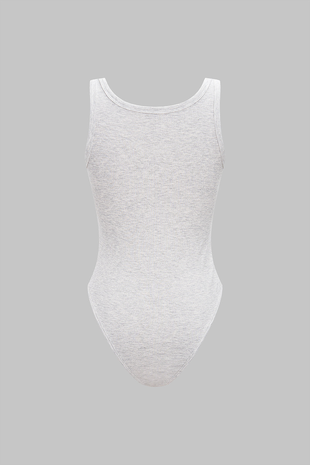 Basic U-Neck Sleeveless Bodysuit