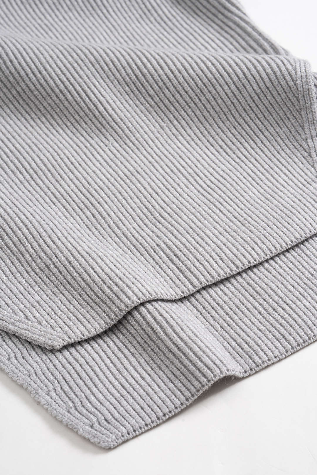 Strick-Off-Shoulder-Langarm-Top