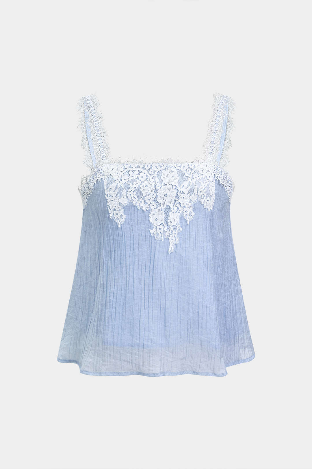 Spitzen-Patchwork-Textur-Cami-Top