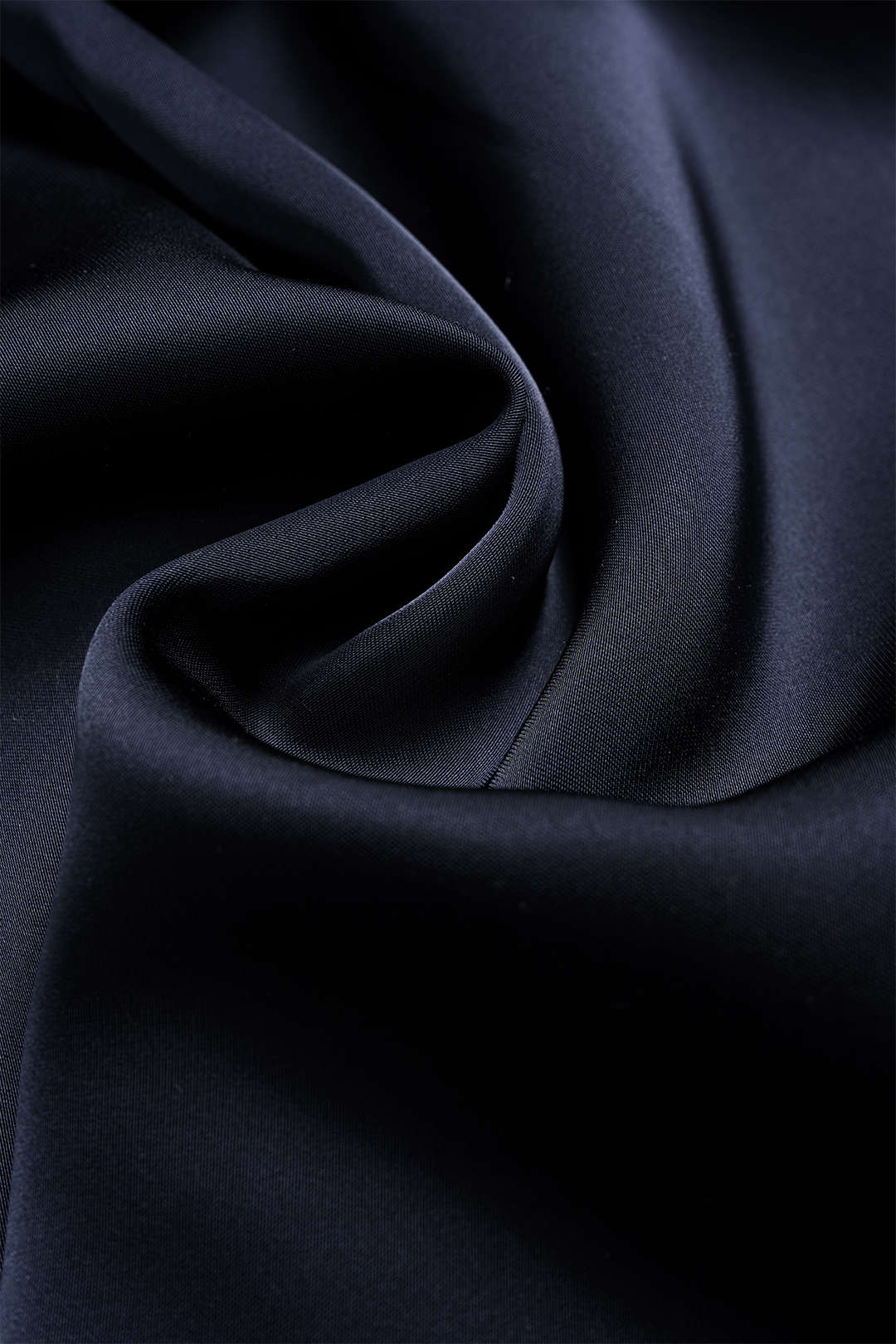 Satin Ruffle Ruched Asymmetrical Skirt