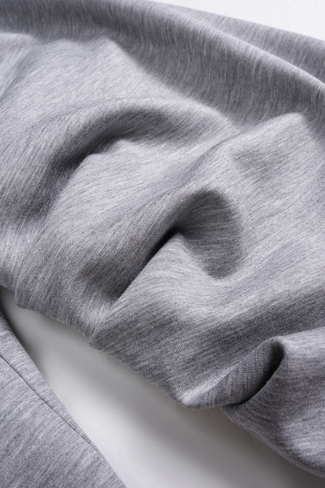 Sweatshirt mit geraffter Taille und Reißverschluss