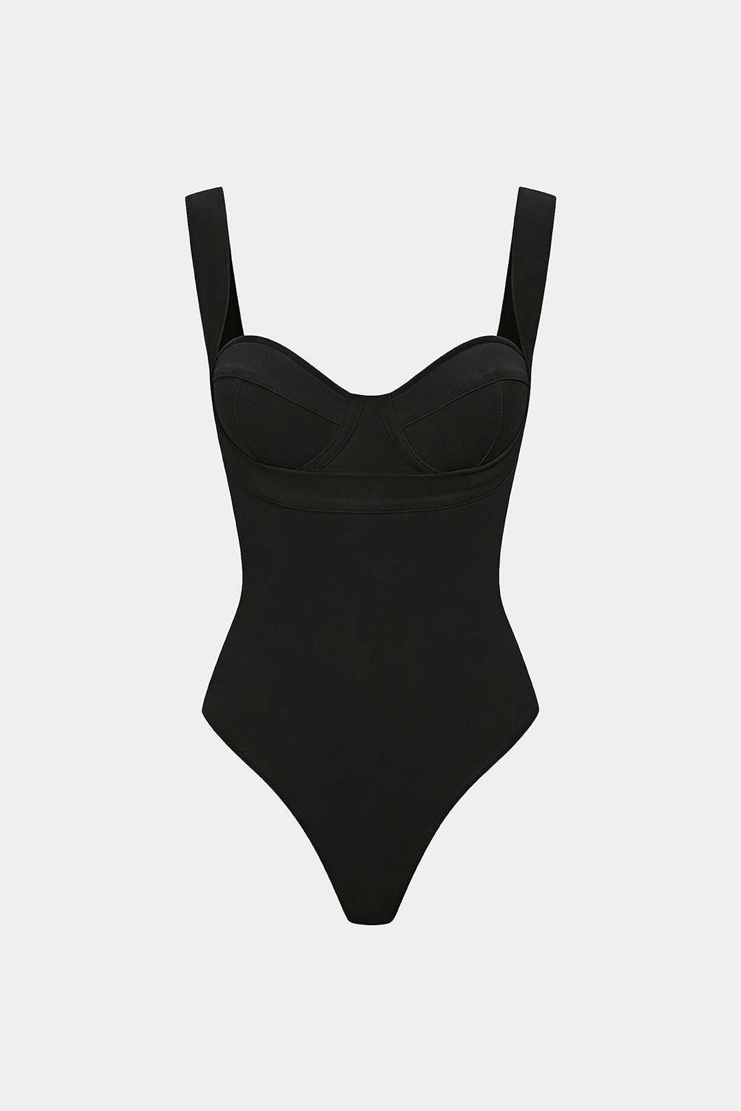 Solid Slip Sleeveless Bodysuit