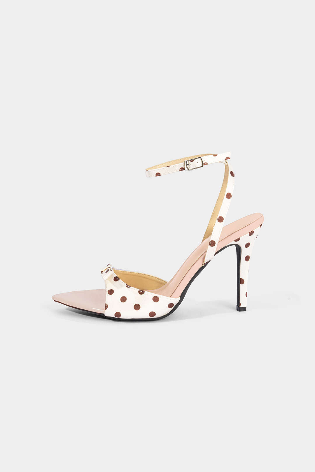 Polka Dots Bow Heels
