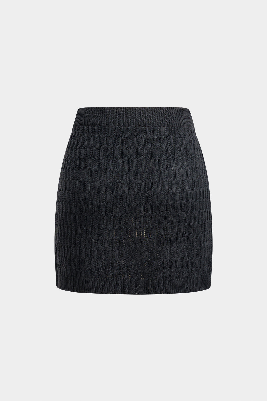 Knit Bodycon Mini Skirt