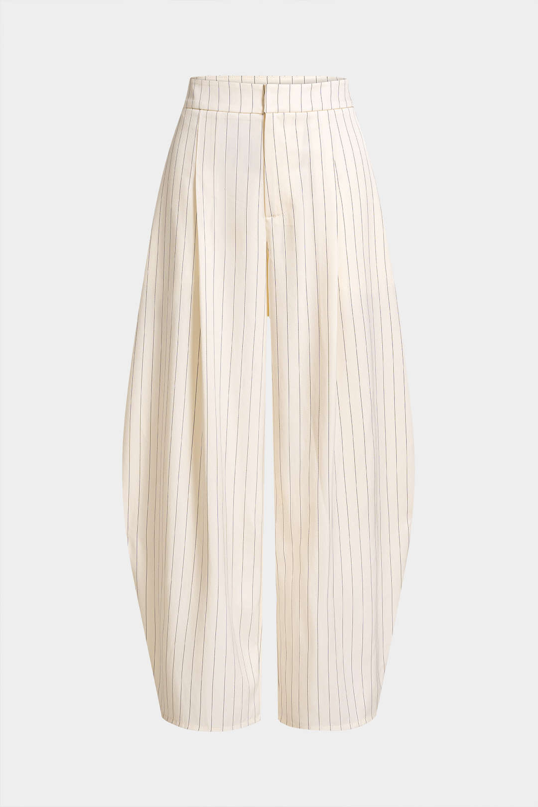 Stripes Print High Waist Pants