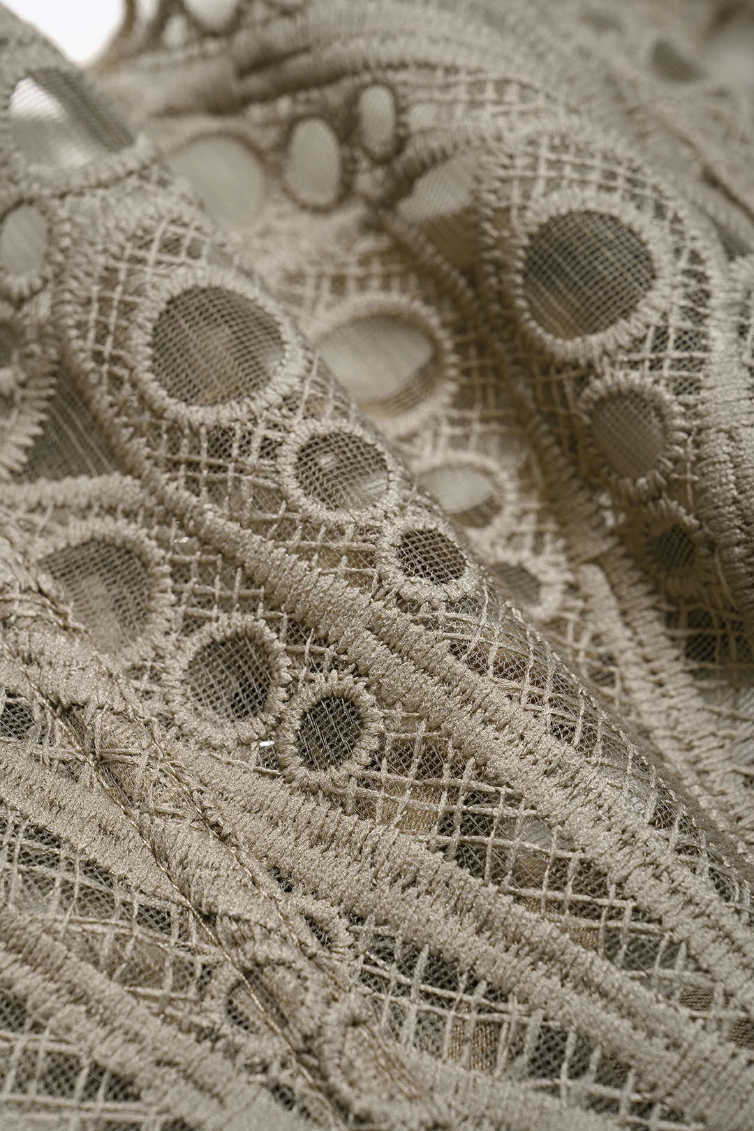 Mesh Lace Tie Back Tube Top