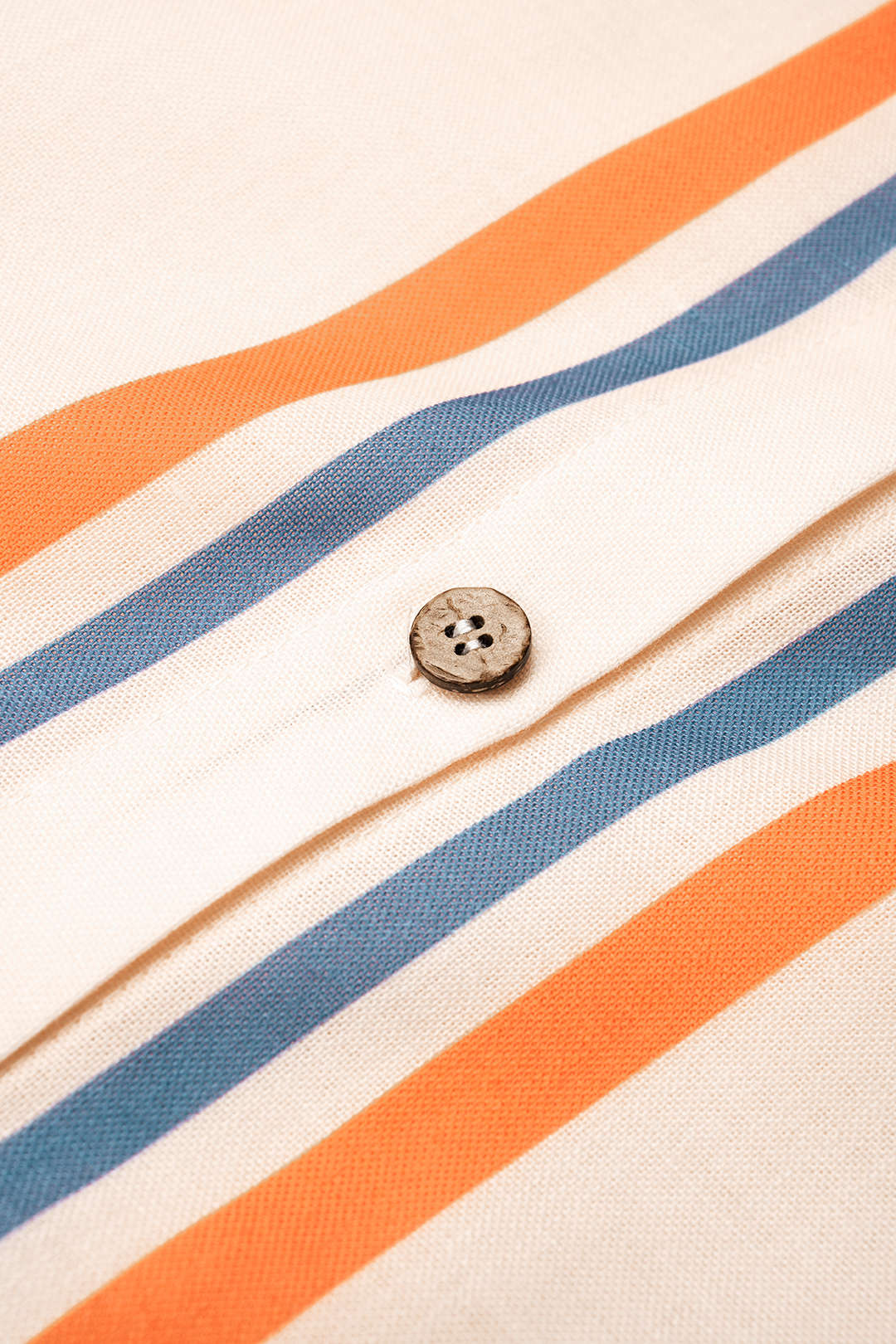 Chemise à manches courtes à imprimé rayures