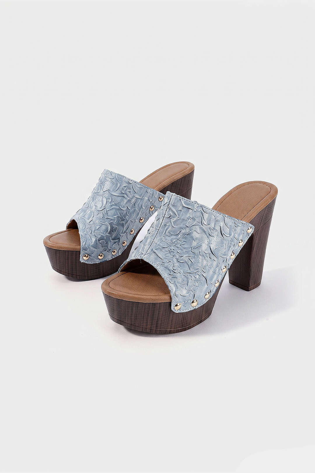 Studded Pointed Heels