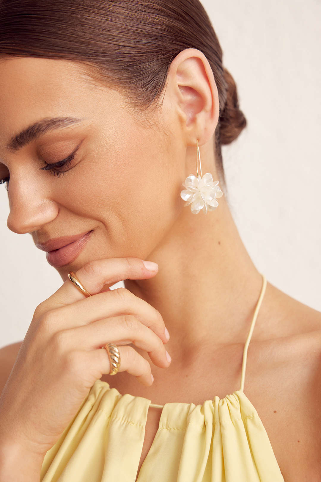 Floral Design Earrings