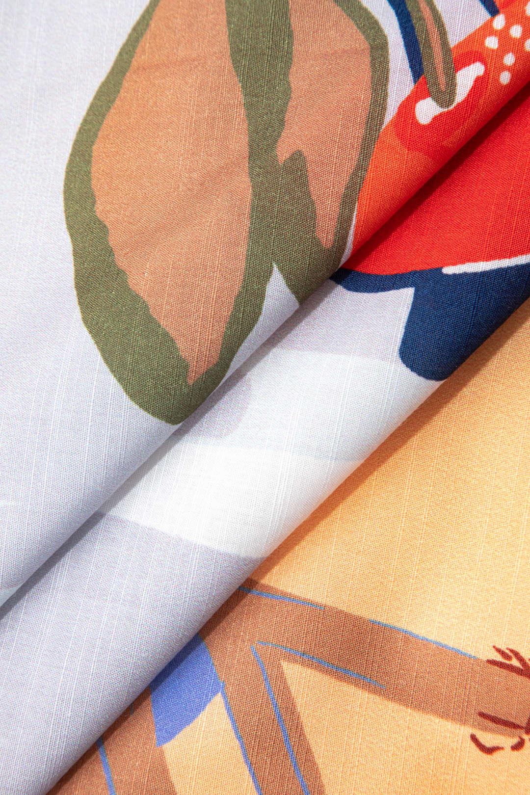 Artistic Print Lapel Seamdetail Short Sleeve Shirt And Shorts Set