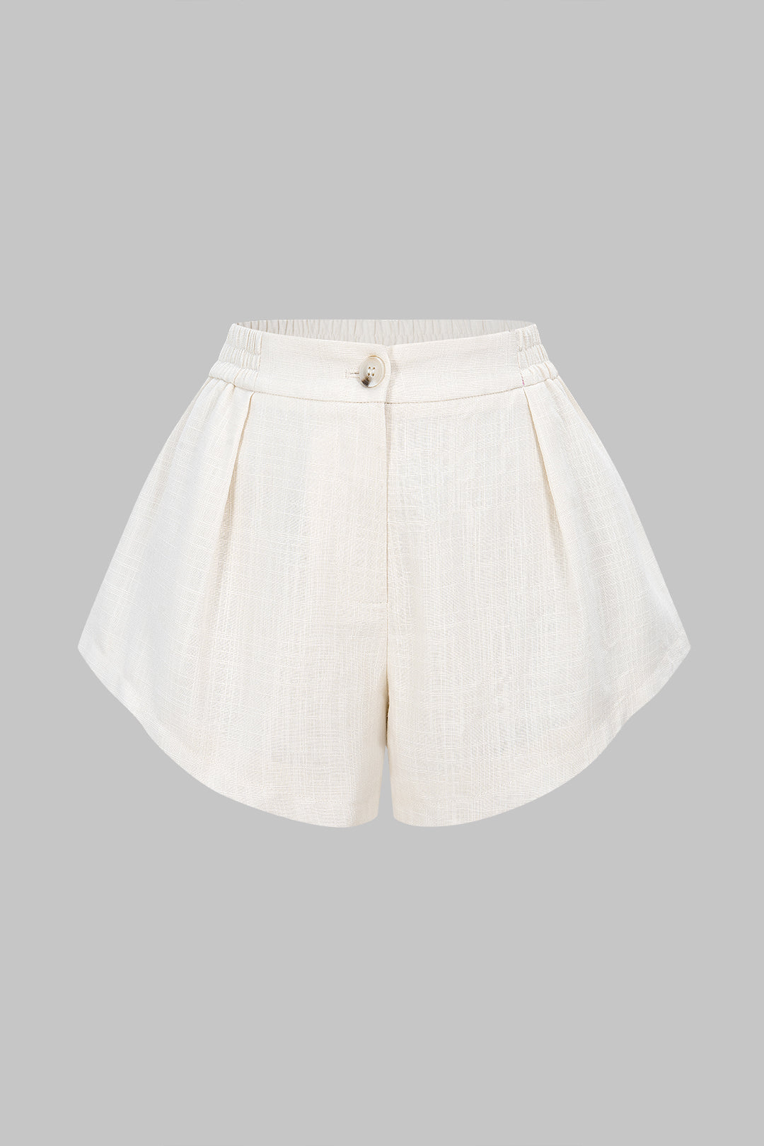 Shorts mit weitem Bein und gesmoktem Bund