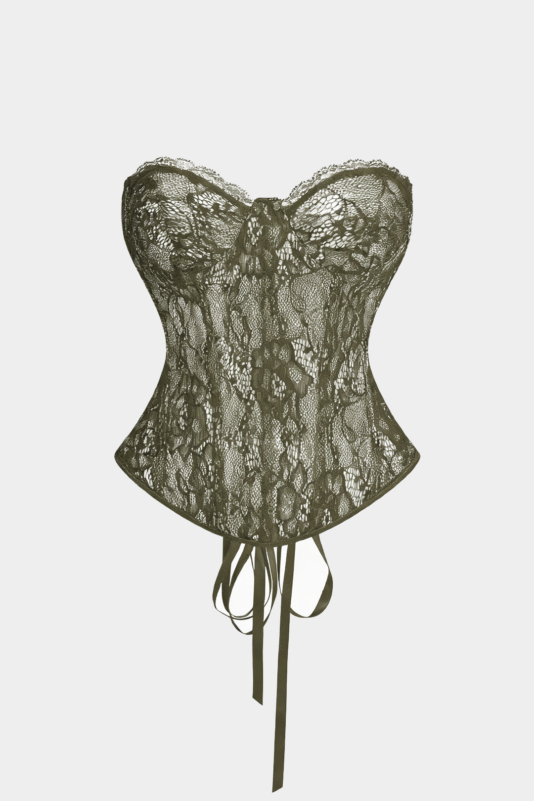 Bustier Rückenfrei zum Schnüren Korsett-Oberteil