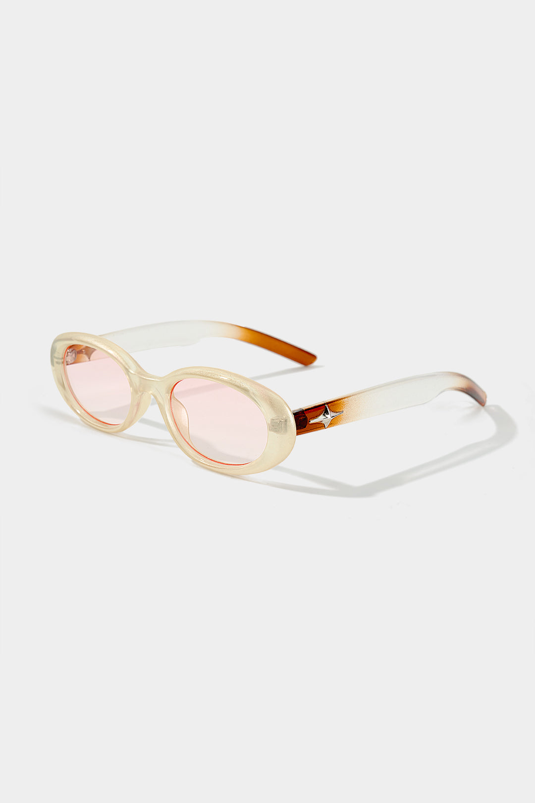 Ombre-Ovale Sonnenbrille