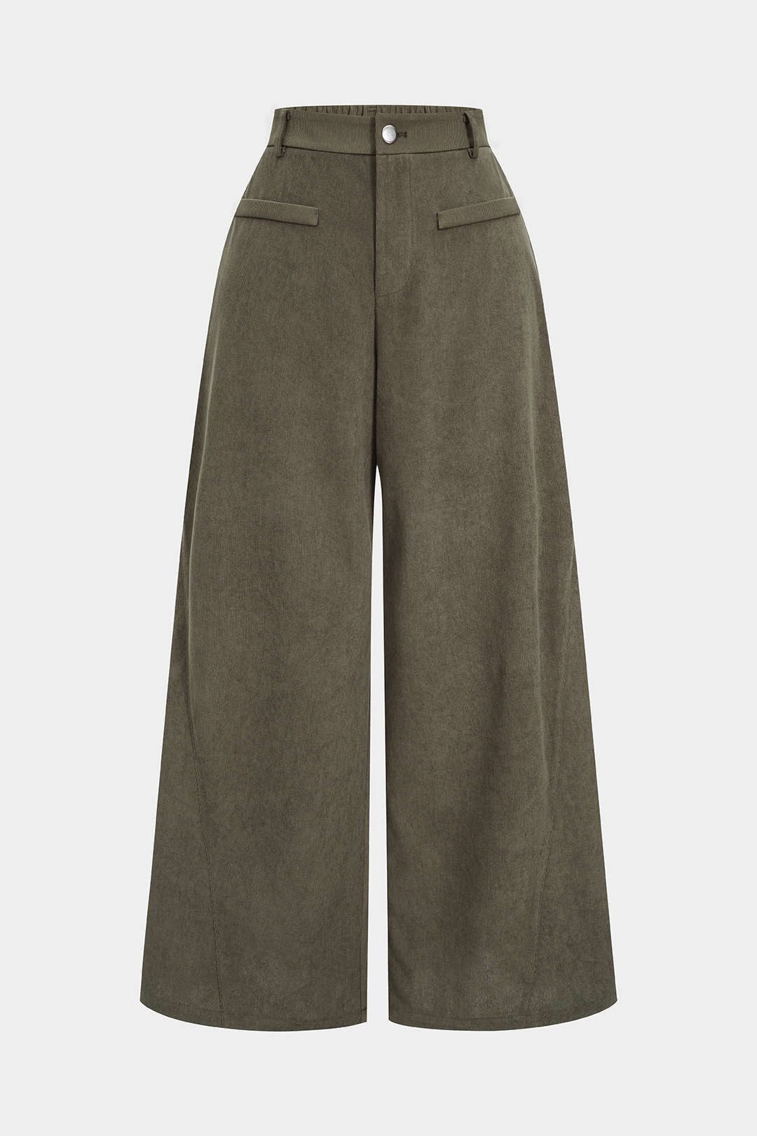 Corduroy Wide Leg Trousers