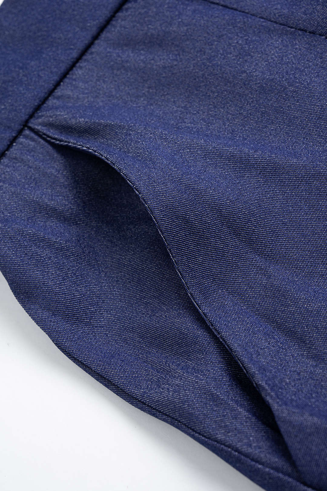 Patchwork Cut Out Wide Leg Trousers