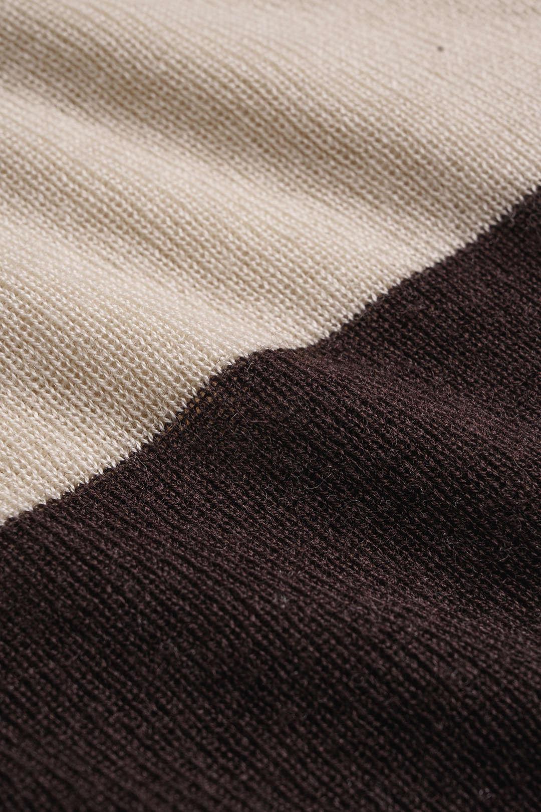 Knit Contrast Ruched Skirt