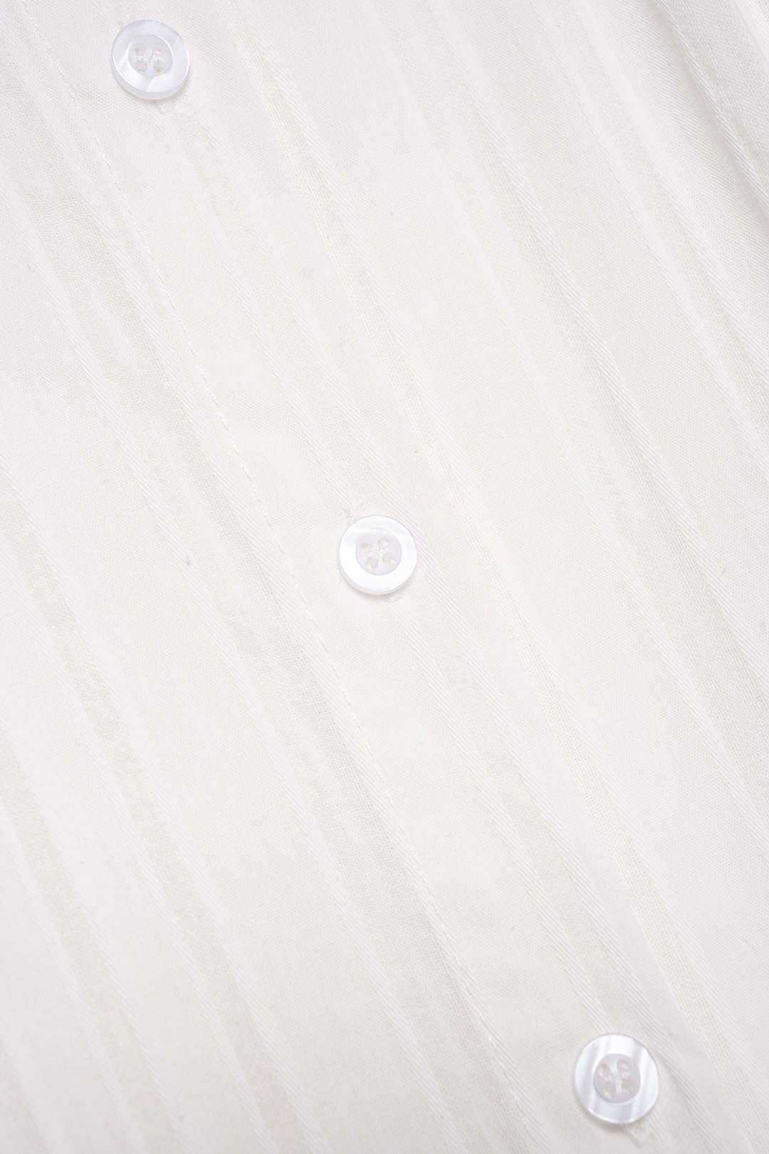 Lapel Striped Button Tie-Up Long-Sleeve Shirt