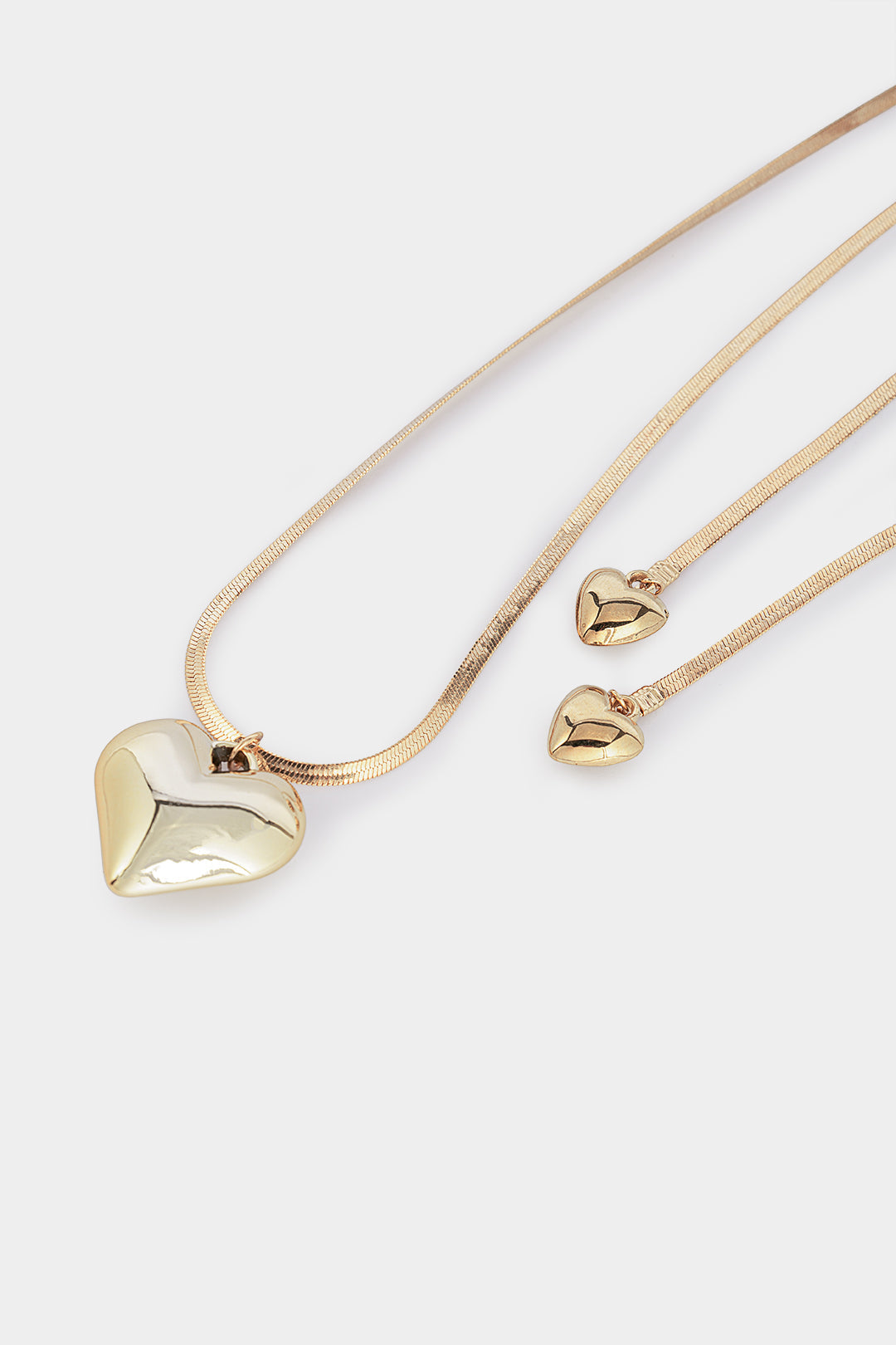 Heart-Shaped Pendant Necklace