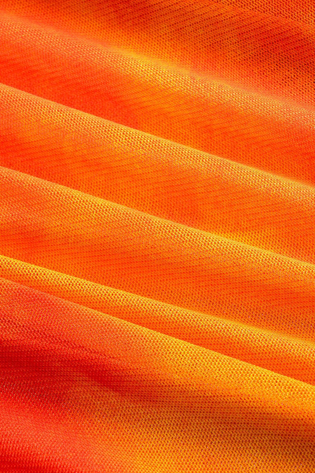 Floral Print Mesh Asymmetrical Ruched Cami Top