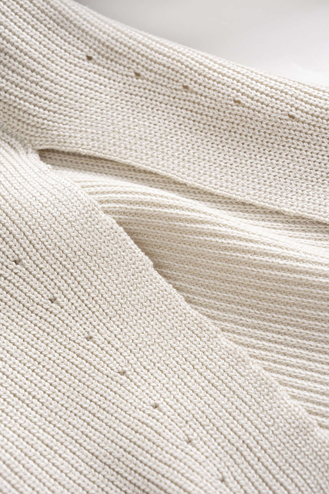 Strick-Cardigan mit Knöpfen und Rock-Set
