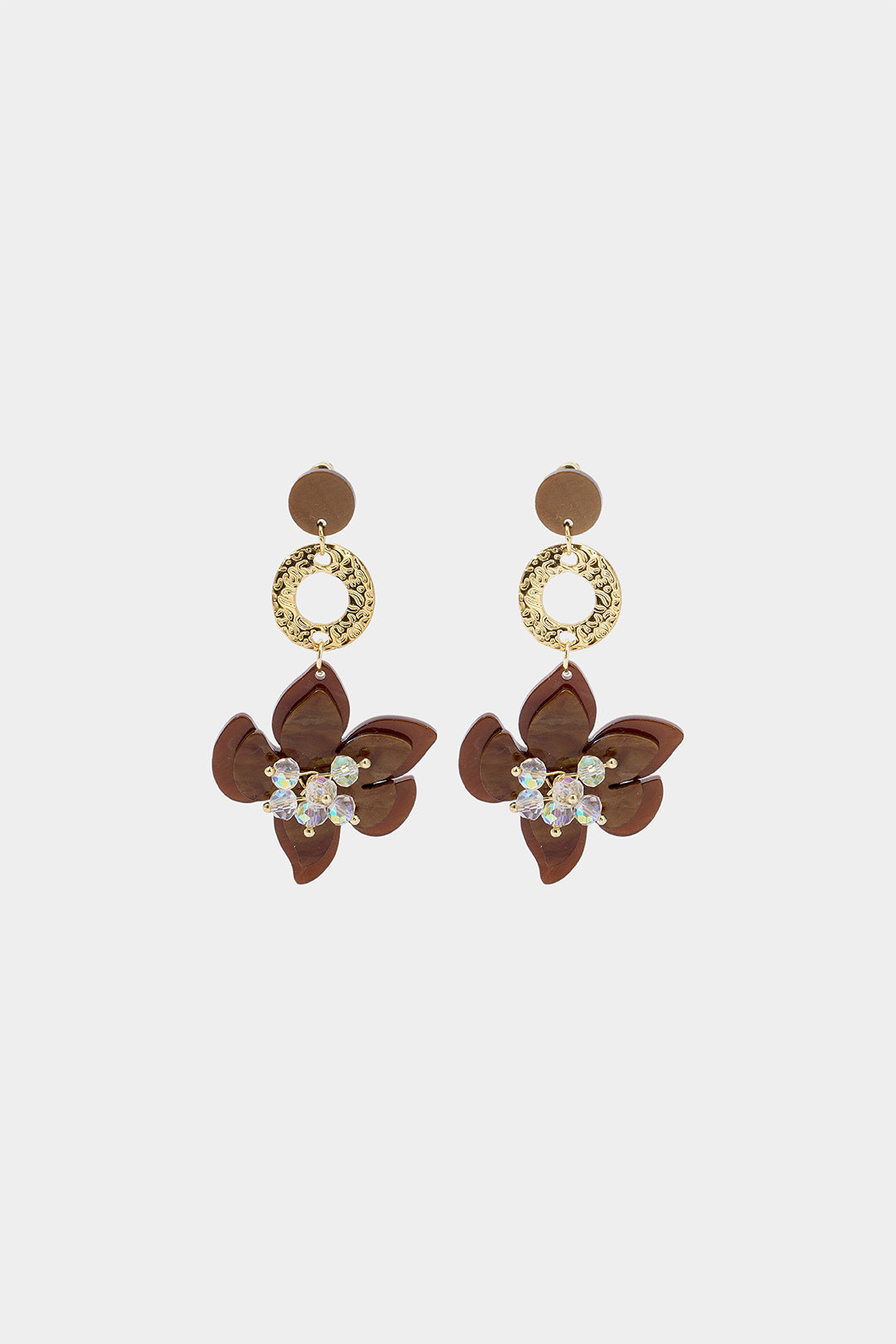 3D Flower Earrings
