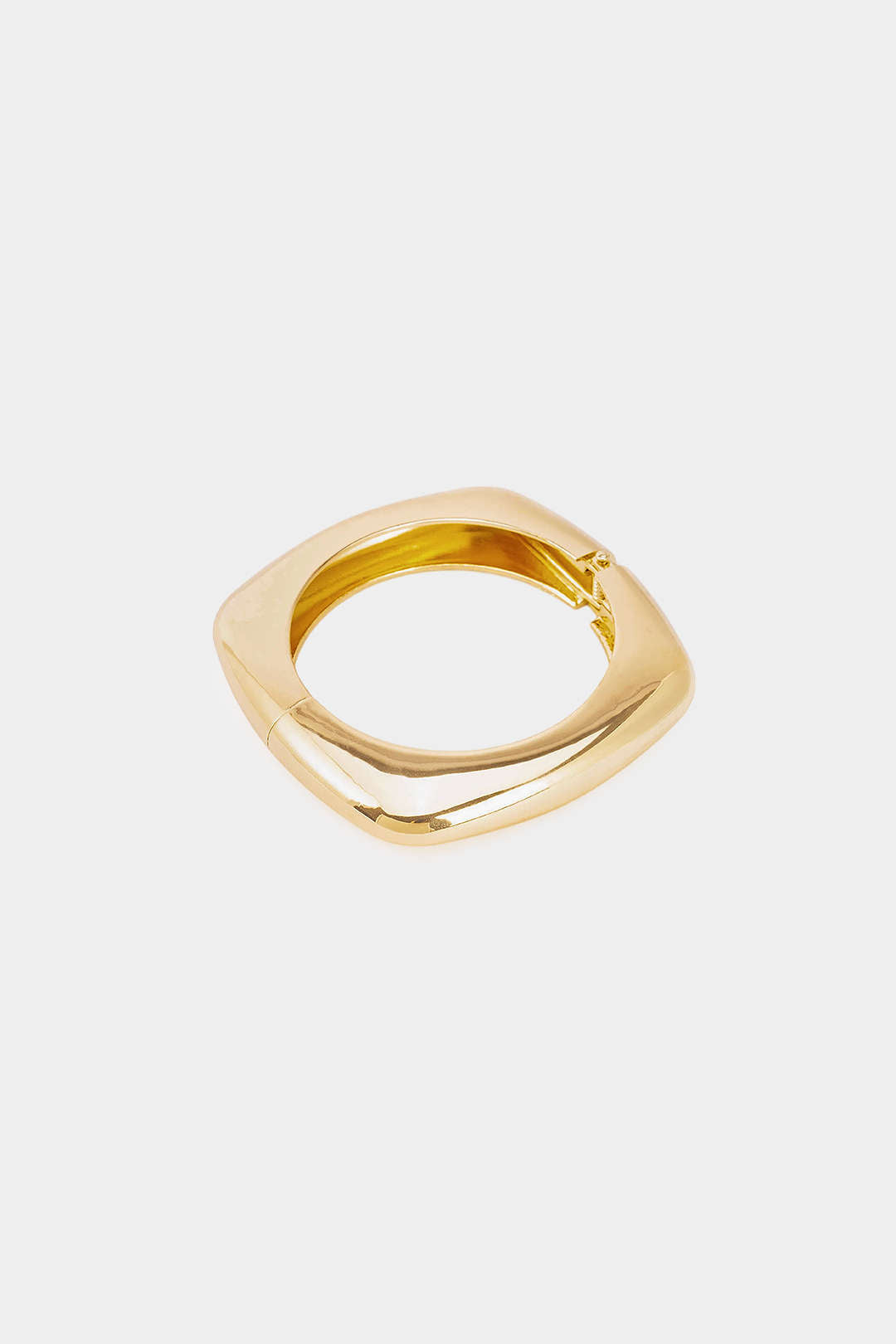 Geometrisches offenes Armband aus Legierung