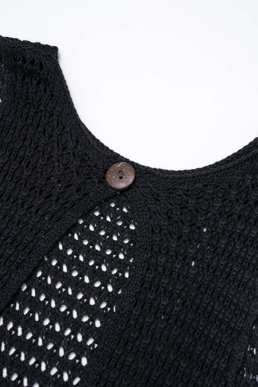 Open Knit Hollow Out Cover Up