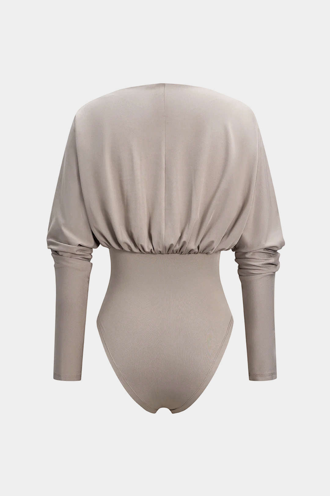 Boat Neck Gigot Long Sleeve Bodysuit