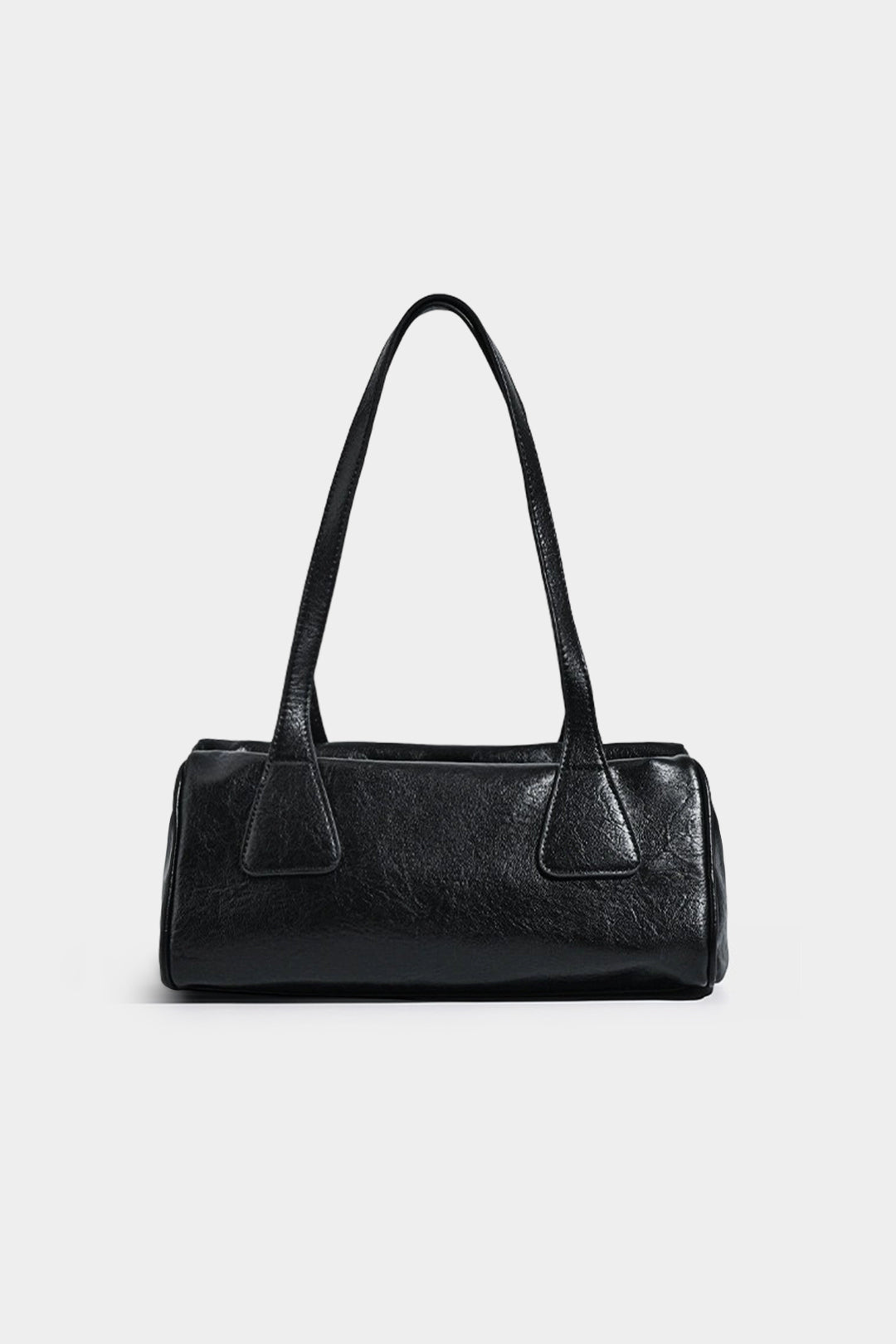 Faux Leather Shoulder Bag